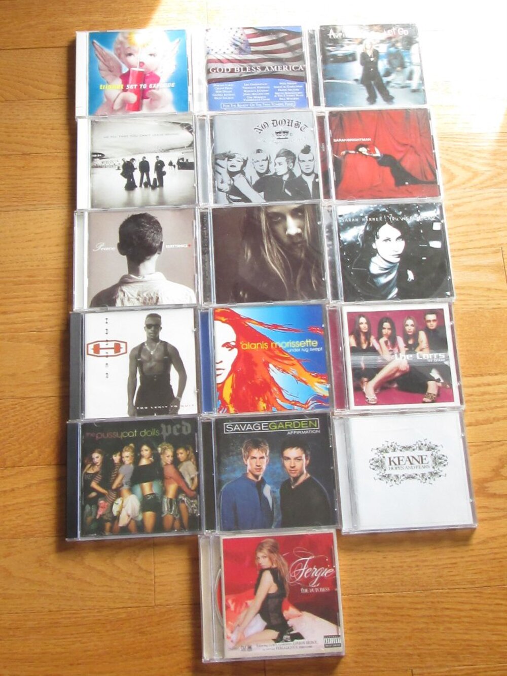 Lot 16 various pop / rock cds - Sheryl Crow, MC Hammer, Keane, U2, No Doubt